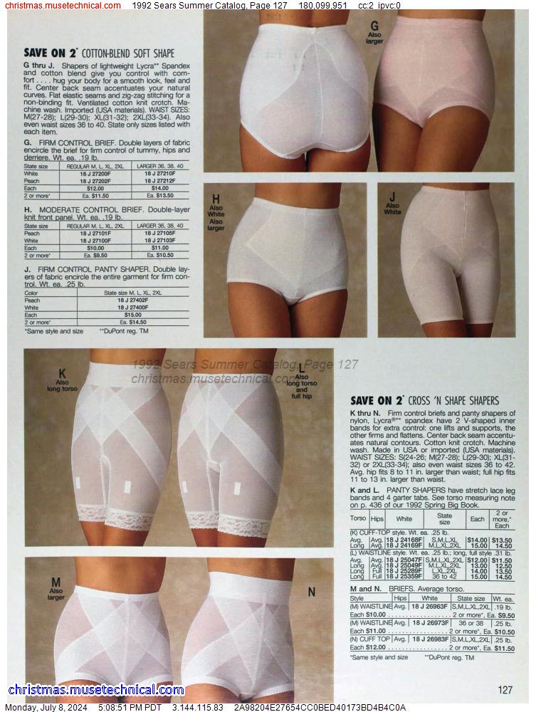1992 Sears Summer Catalog, Page 127
