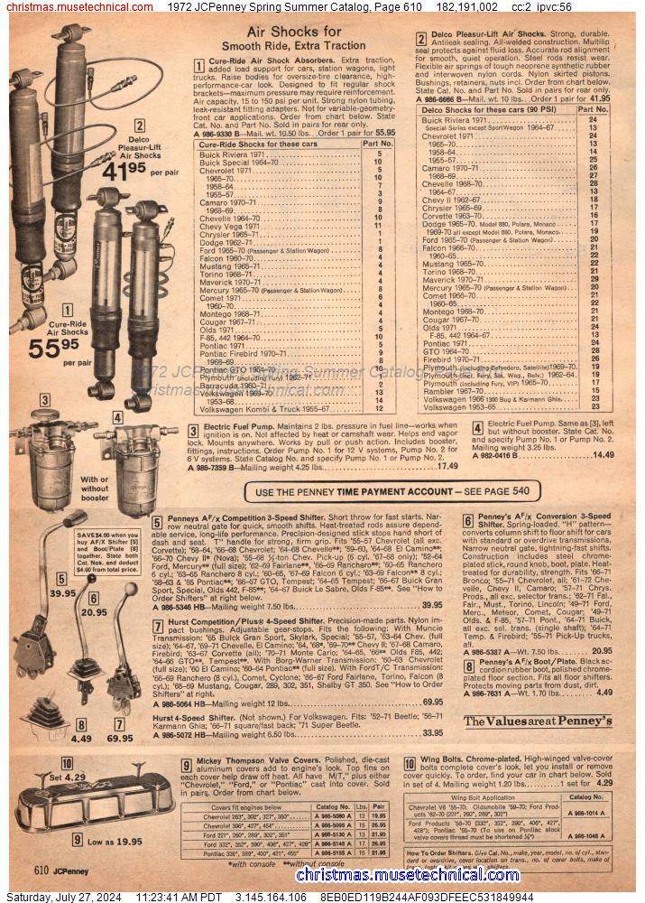 1972 JCPenney Spring Summer Catalog, Page 610
