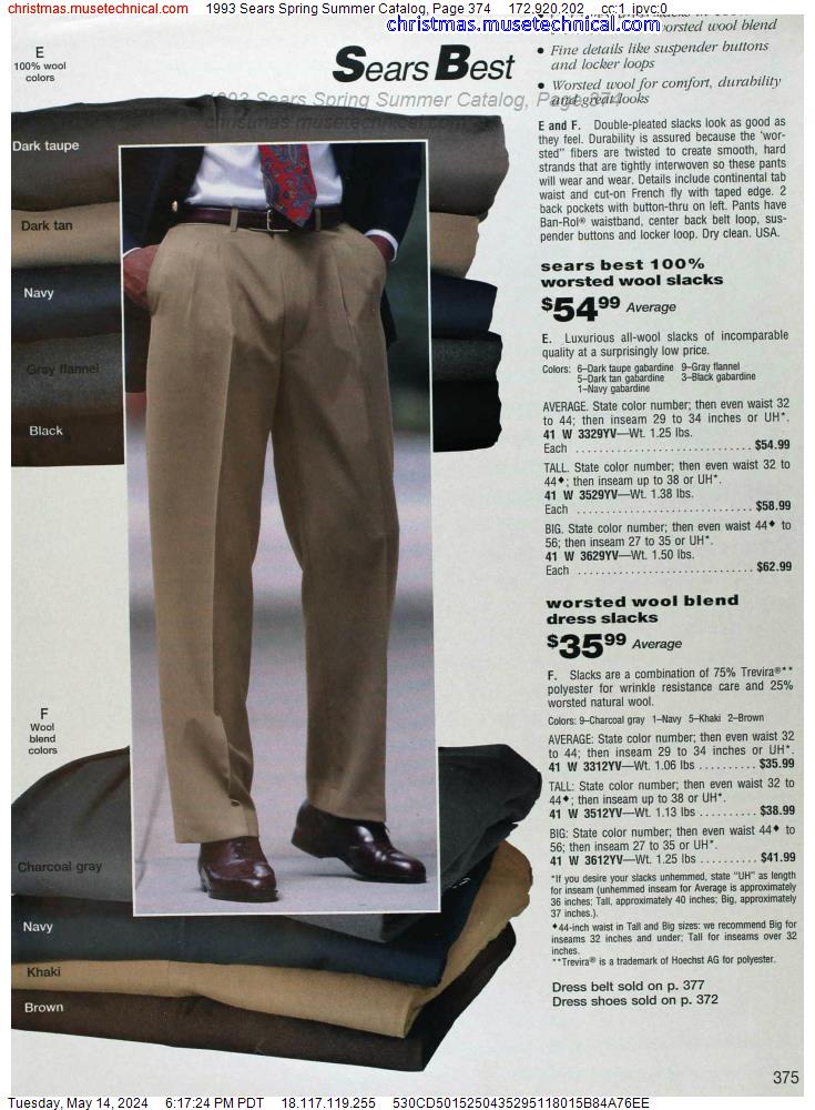 1993 Sears Spring Summer Catalog, Page 374