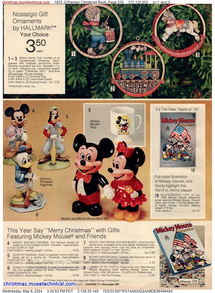 1975 JCPenney Christmas Book, Page 225