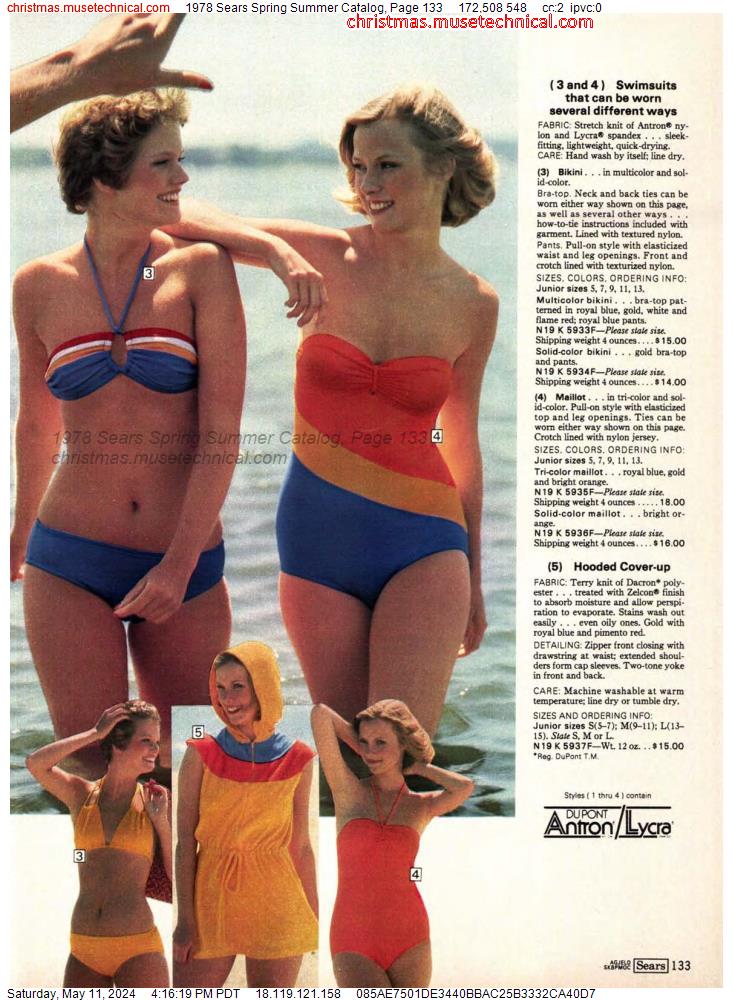 1978 Sears Spring Summer Catalog, Page 133