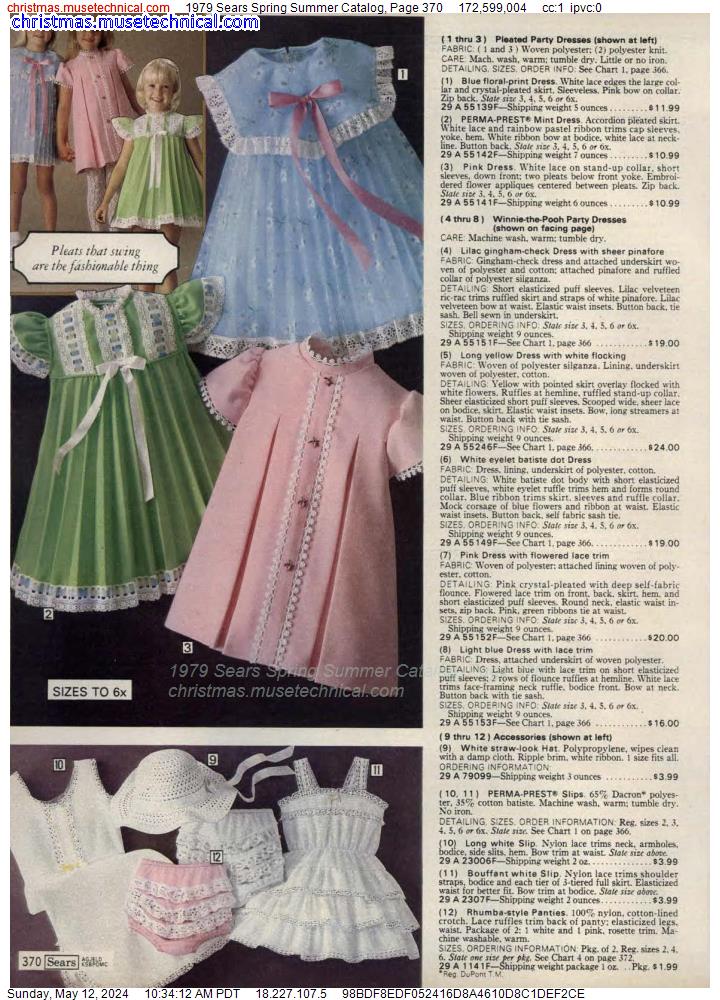 1979 Sears Spring Summer Catalog, Page 370