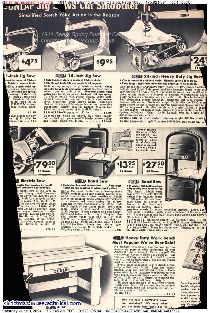 1941 Sears Spring Summer Catalog, Page 1095