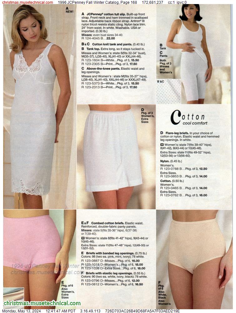 1996 JCPenney Fall Winter Catalog, Page 168