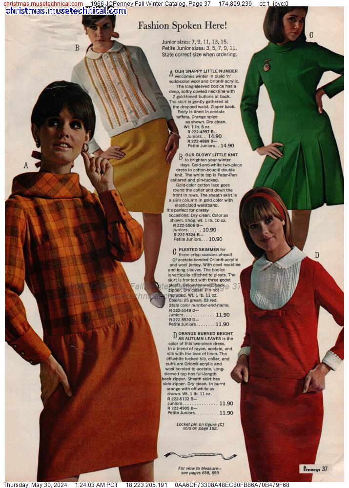 1966 JCPenney Fall Winter Catalog, Page 37