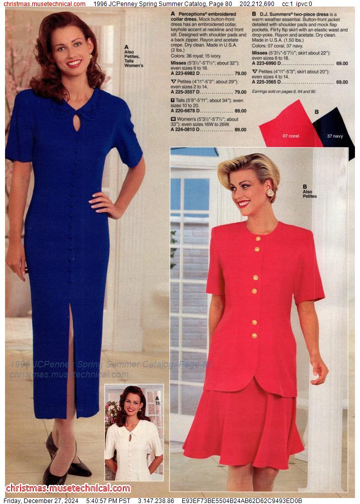 1996 JCPenney Spring Summer Catalog, Page 80