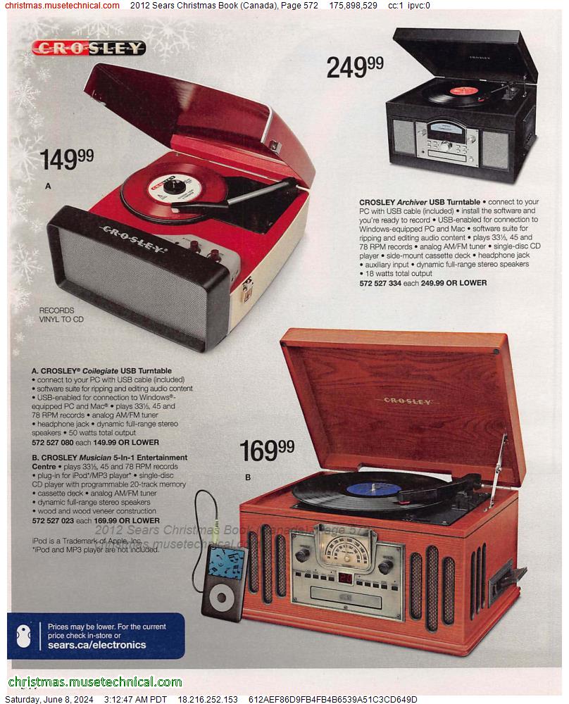 2012 Sears Christmas Book (Canada), Page 572