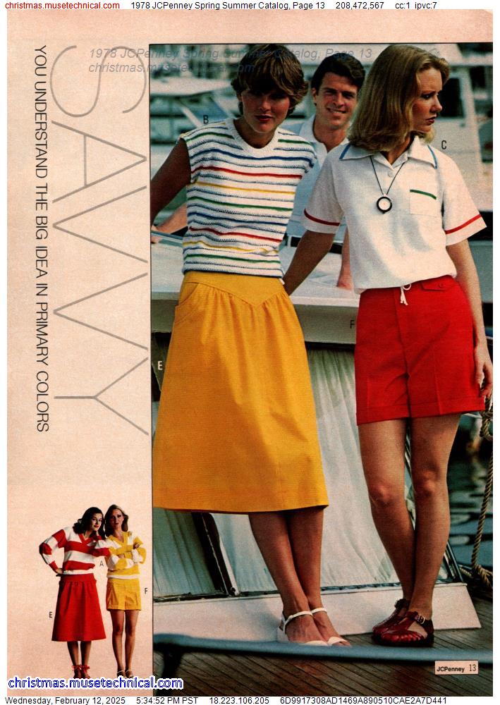 1978 JCPenney Spring Summer Catalog, Page 13