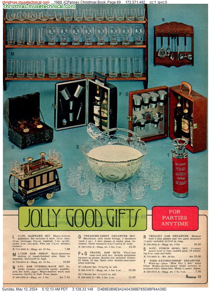 1968 JCPenney Christmas Book, Page 69