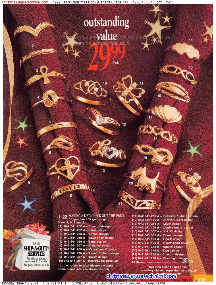 1999 Sears Christmas Book (Canada), Page 147