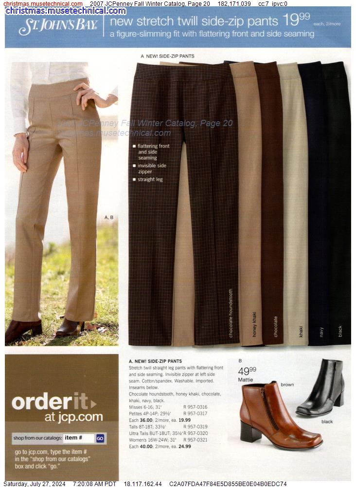 2007 JCPenney Fall Winter Catalog, Page 20