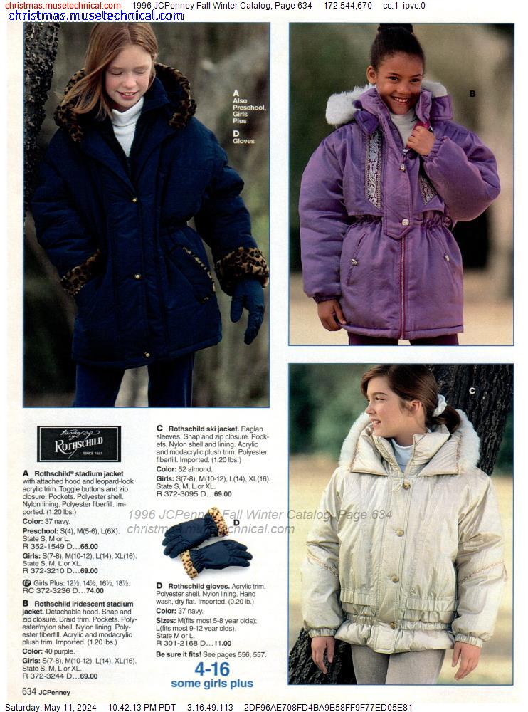1996 JCPenney Fall Winter Catalog, Page 634