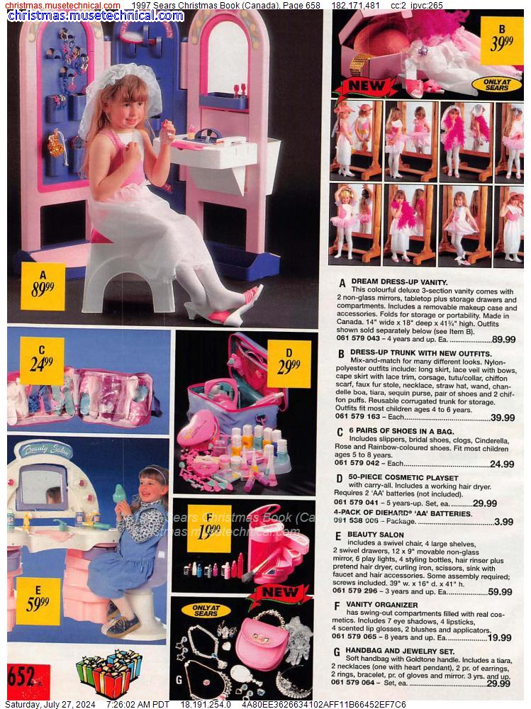 1997 Sears Christmas Book (Canada), Page 658