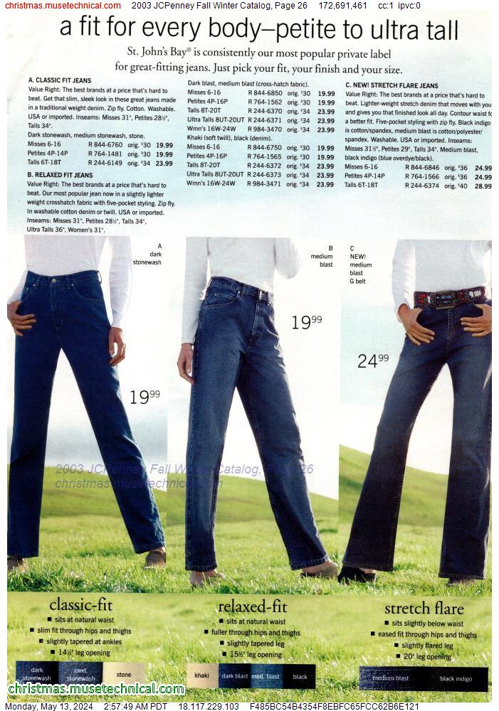 2003 JCPenney Fall Winter Catalog, Page 26