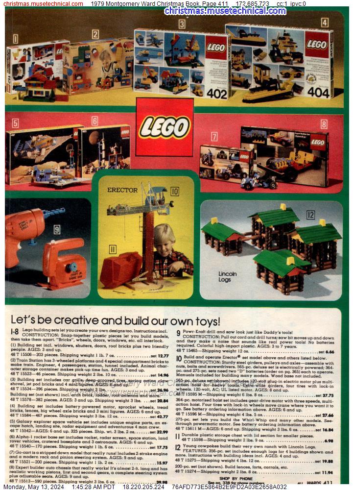 1979 Montgomery Ward Christmas Book, Page 411