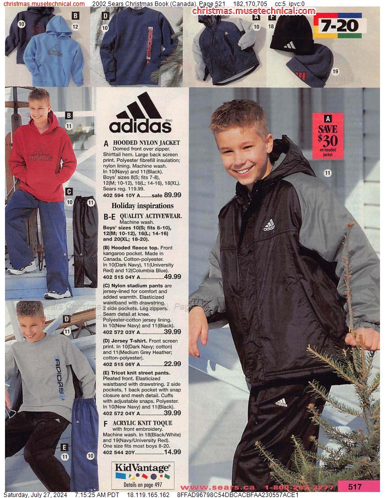 2002 Sears Christmas Book (Canada), Page 521