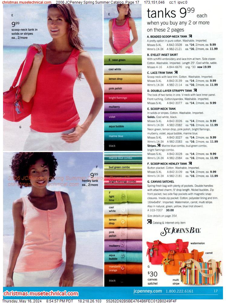 2006 JCPenney Spring Summer Catalog, Page 17