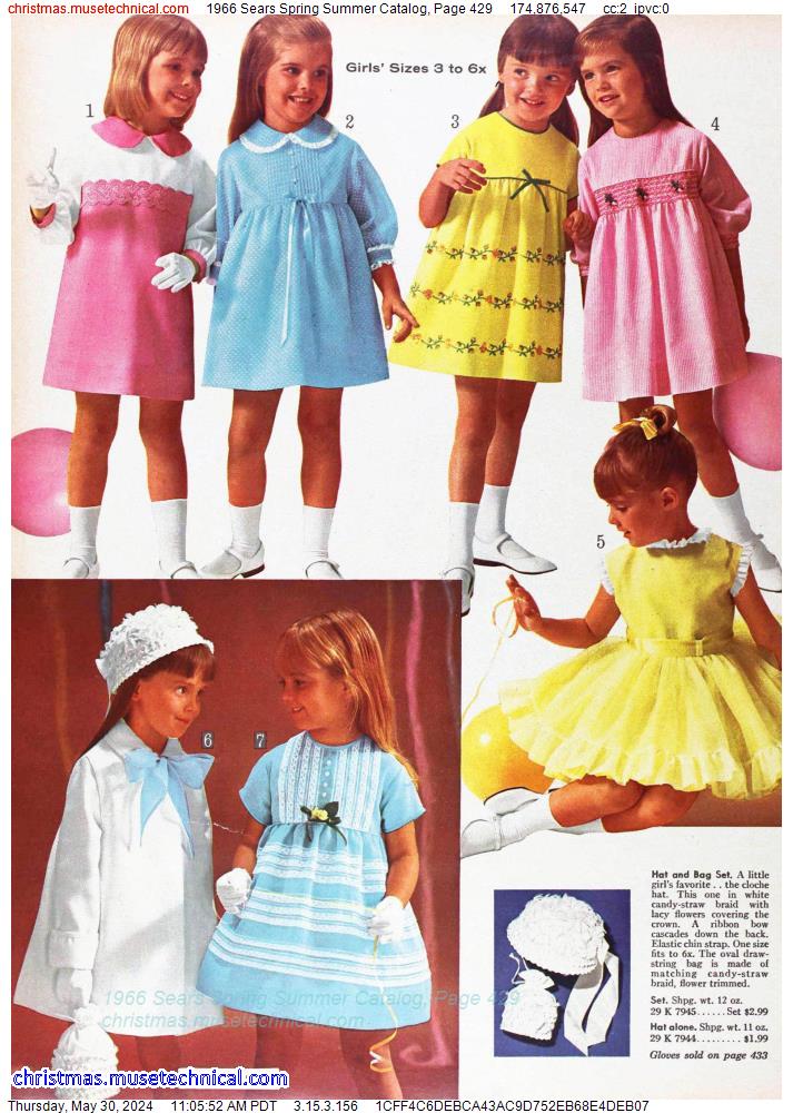 1966 Sears Spring Summer Catalog, Page 429