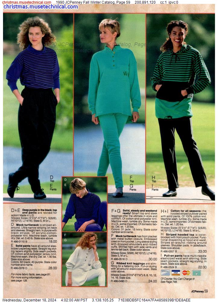 1990 JCPenney Fall Winter Catalog, Page 59 - Catalogs & Wishbooks