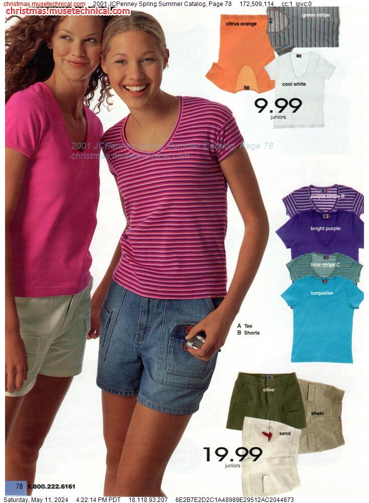 2001 JCPenney Spring Summer Catalog, Page 78