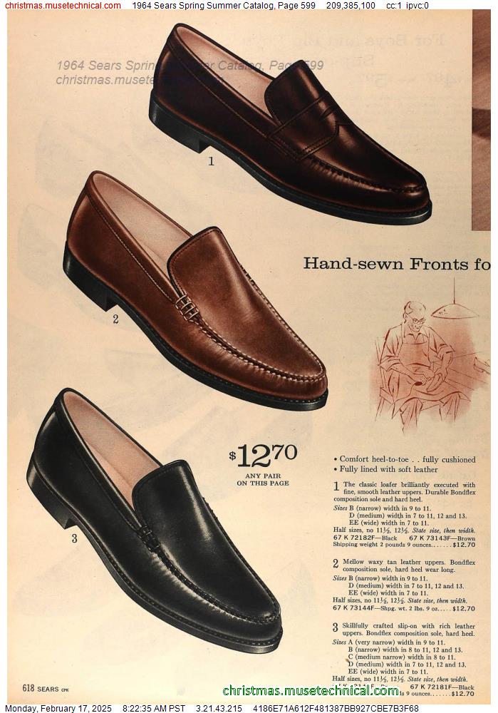 1964 Sears Spring Summer Catalog, Page 599