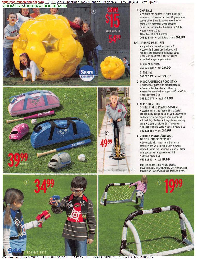 2007 Sears Christmas Book (Canada), Page 974