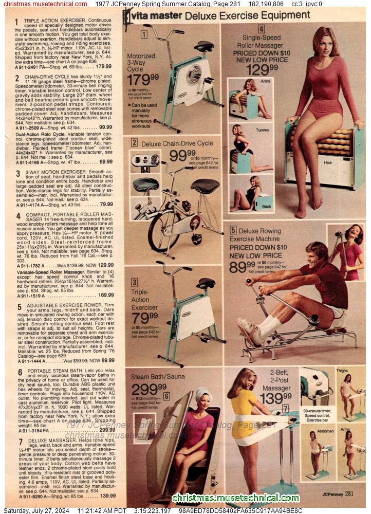 1977 JCPenney Spring Summer Catalog, Page 281