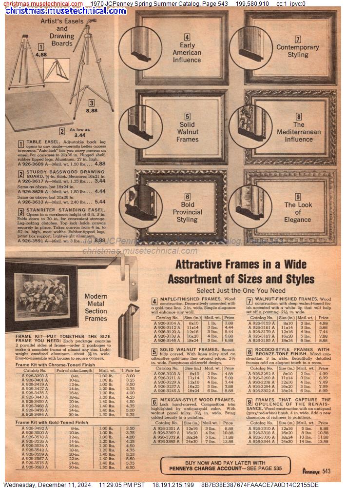 1970 JCPenney Spring Summer Catalog, Page 543