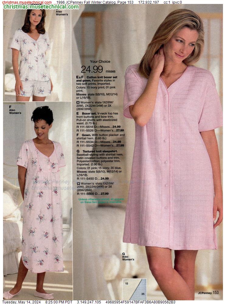 1996 JCPenney Fall Winter Catalog, Page 153