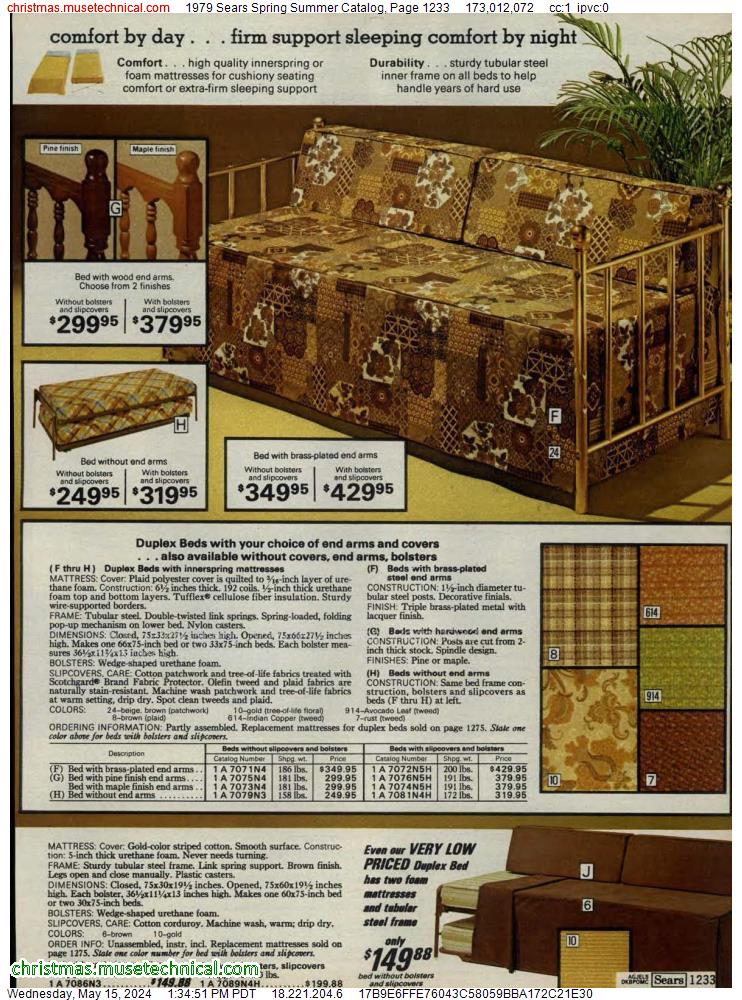 1979 Sears Spring Summer Catalog, Page 1233