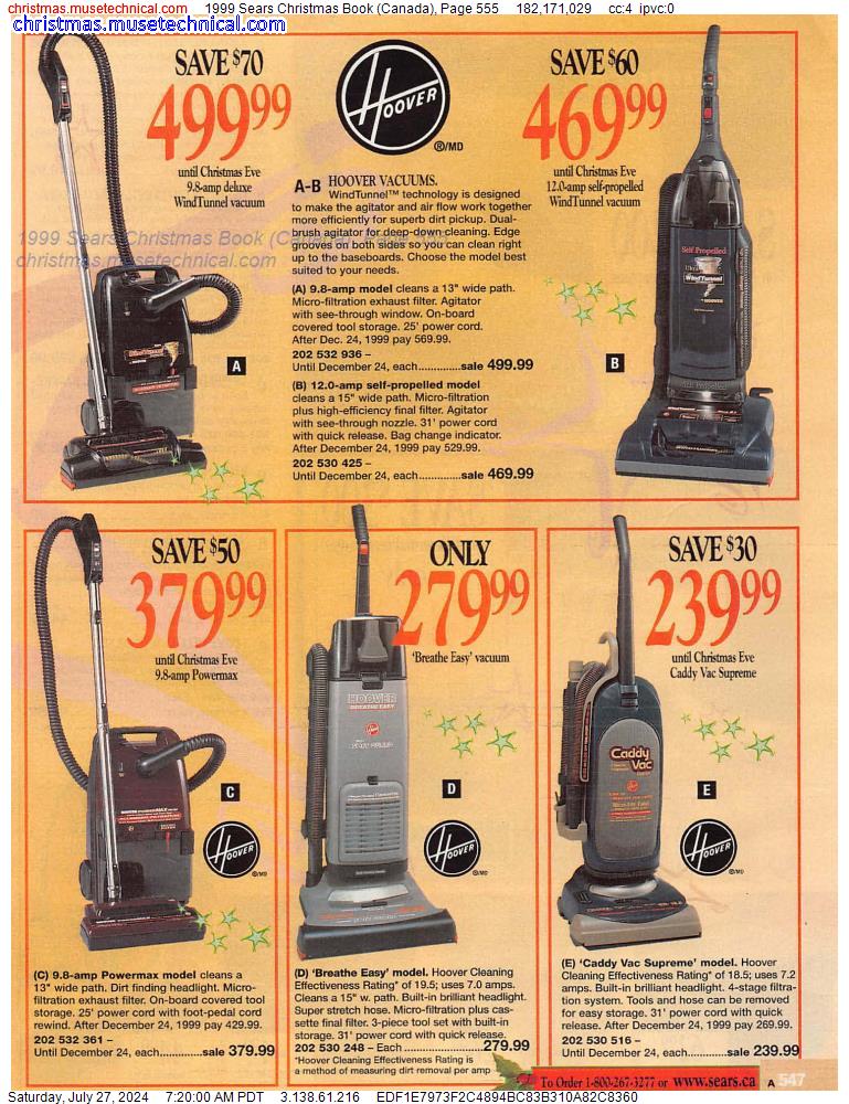 1999 Sears Christmas Book (Canada), Page 555