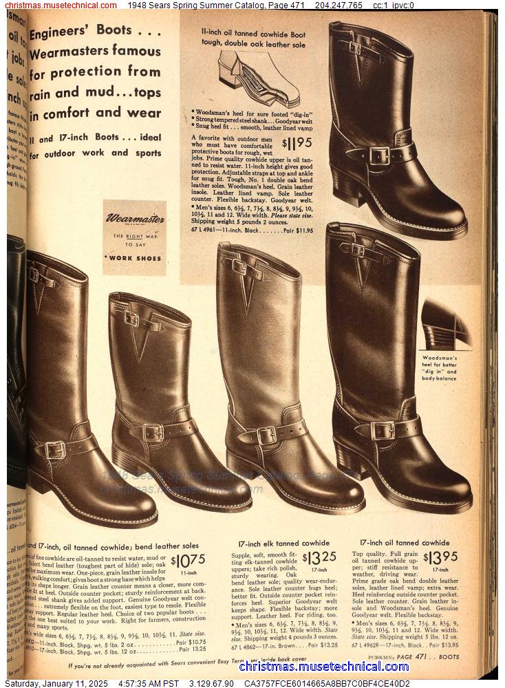 1948 Sears Spring Summer Catalog, Page 471