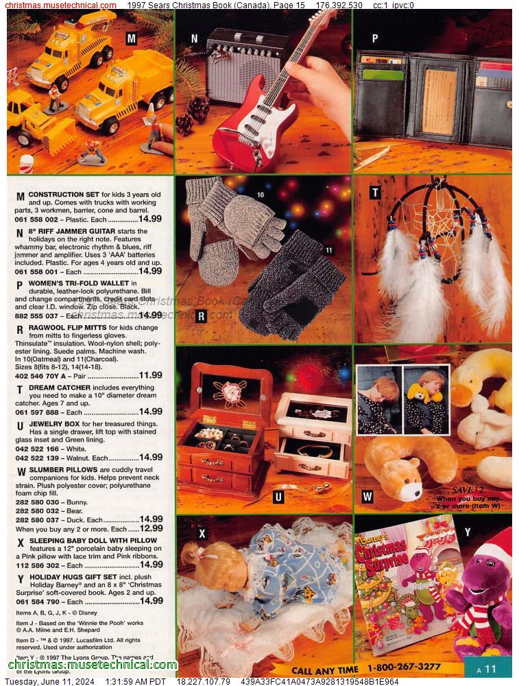 1997 Sears Christmas Book (Canada), Page 15