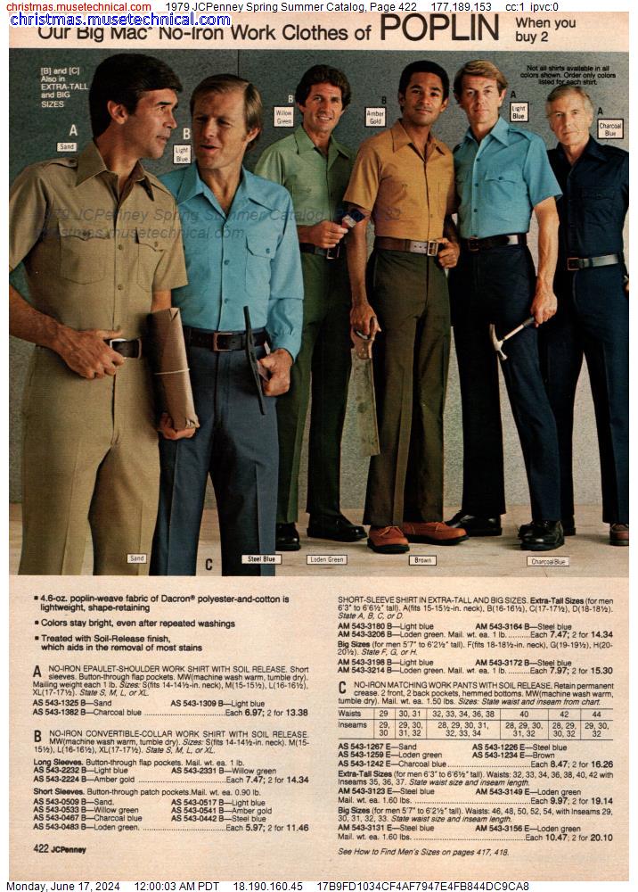 1979 JCPenney Spring Summer Catalog, Page 422