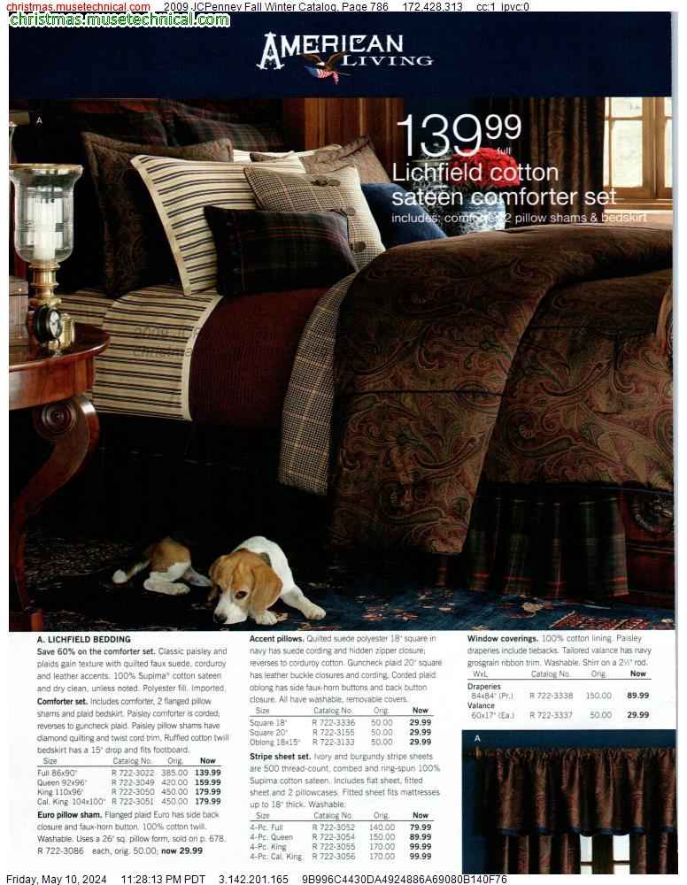 2009 JCPenney Fall Winter Catalog, Page 786