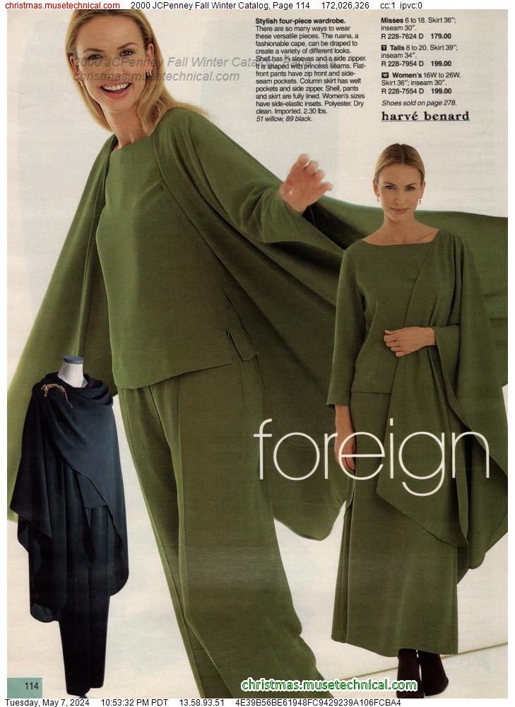 2000 JCPenney Fall Winter Catalog, Page 114