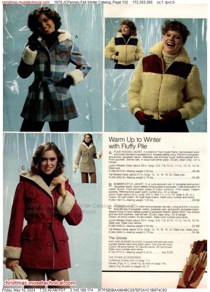 1979 JCPenney Fall Winter Catalog, Page 132