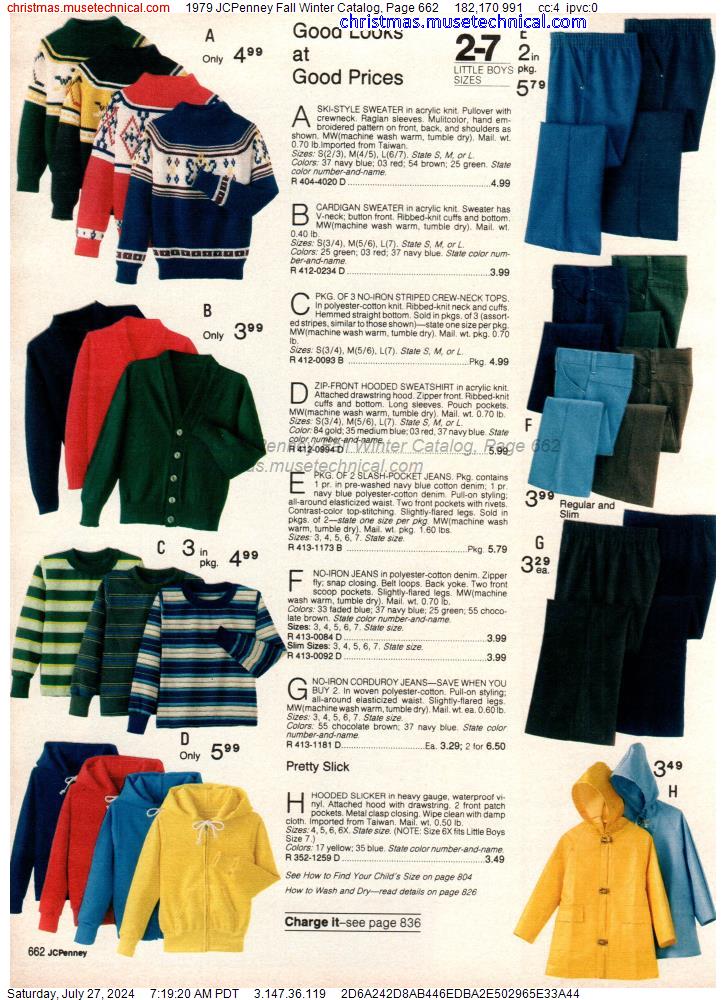 1979 JCPenney Fall Winter Catalog, Page 662
