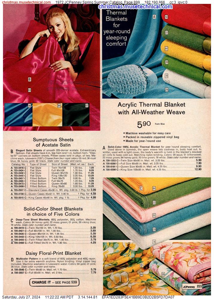 1972 JCPenney Spring Summer Catalog, Page 899