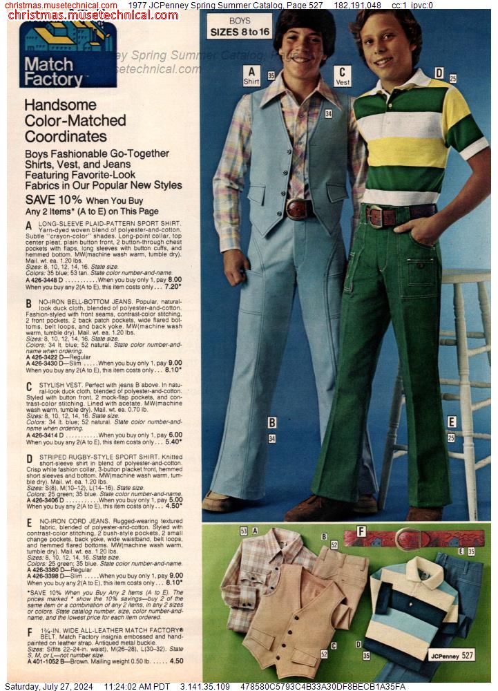 1977 JCPenney Spring Summer Catalog, Page 527