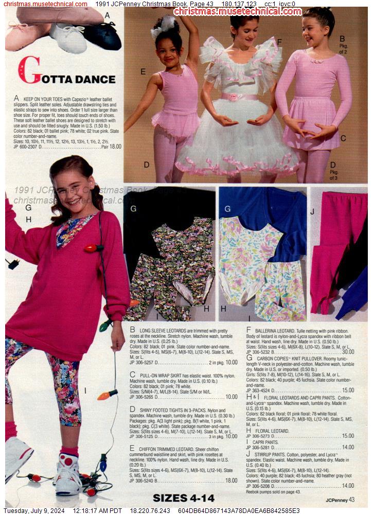 1991 JCPenney Christmas Book, Page 43
