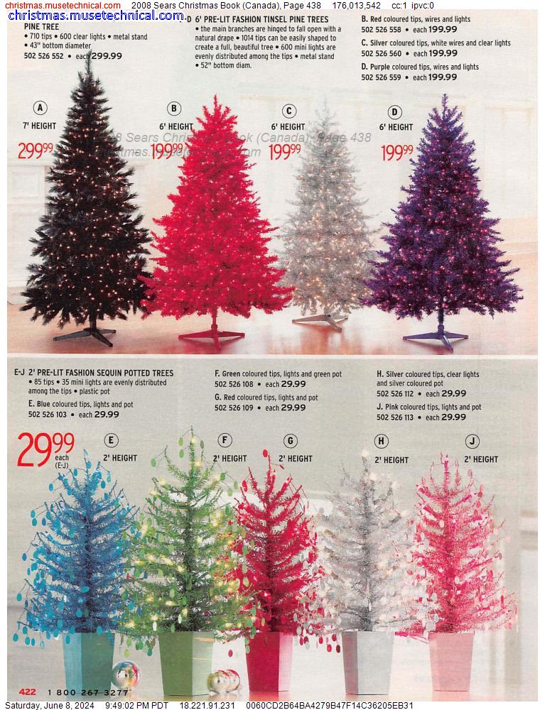 2008 Sears Christmas Book (Canada), Page 438