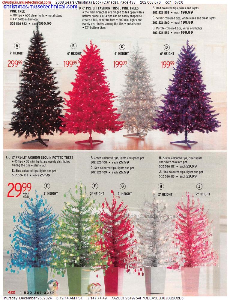 2008 Sears Christmas Book (Canada), Page 438