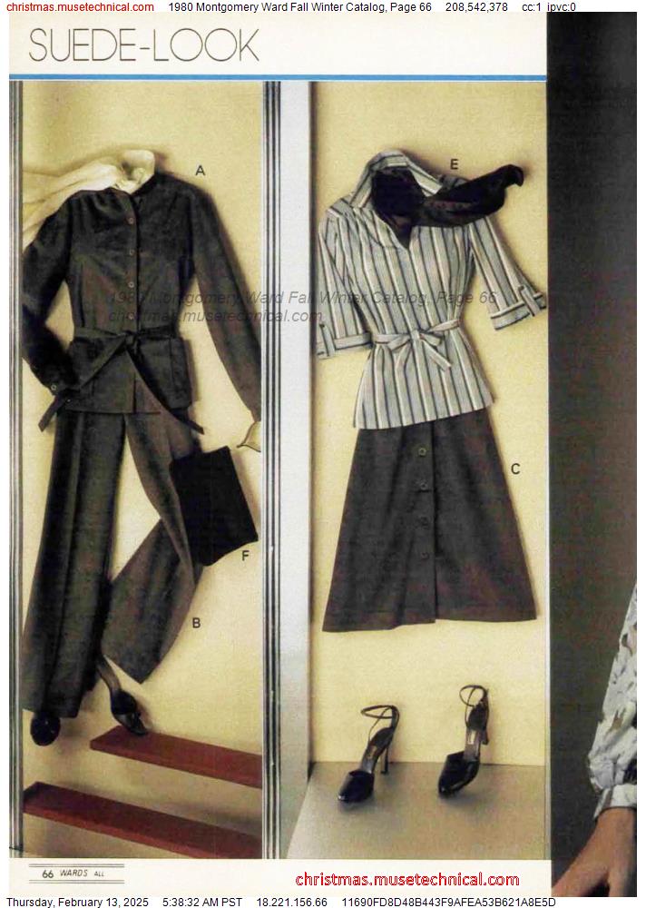 1980 Montgomery Ward Fall Winter Catalog, Page 66