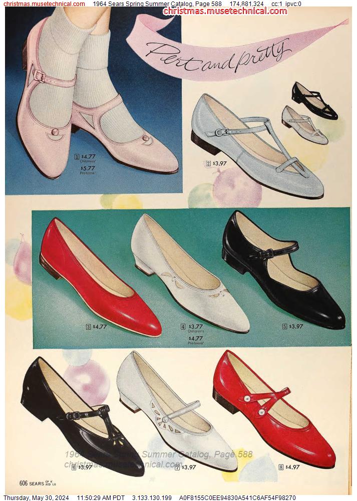 1964 Sears Spring Summer Catalog, Page 588