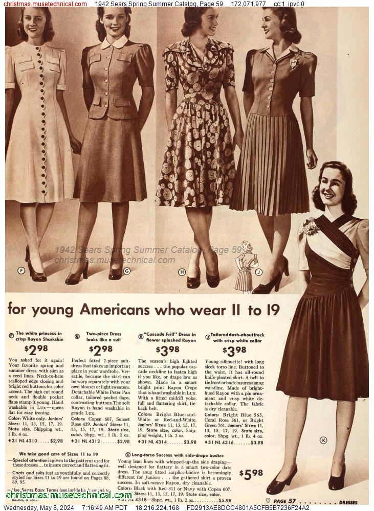 1942 Sears Spring Summer Catalog, Page 513 - Christmas 