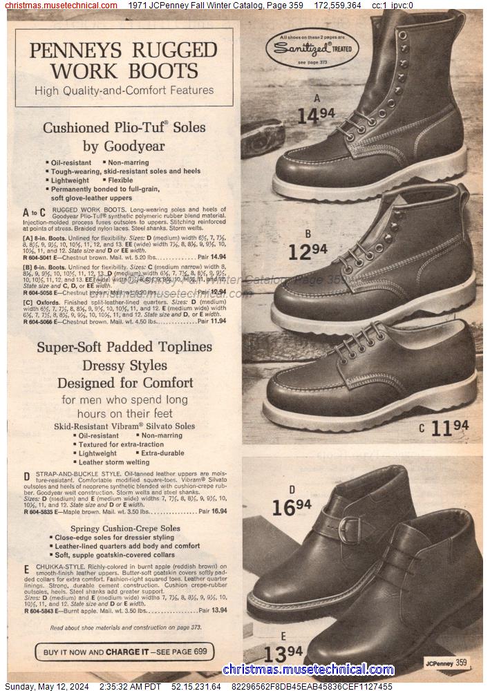 1971 JCPenney Fall Winter Catalog, Page 359