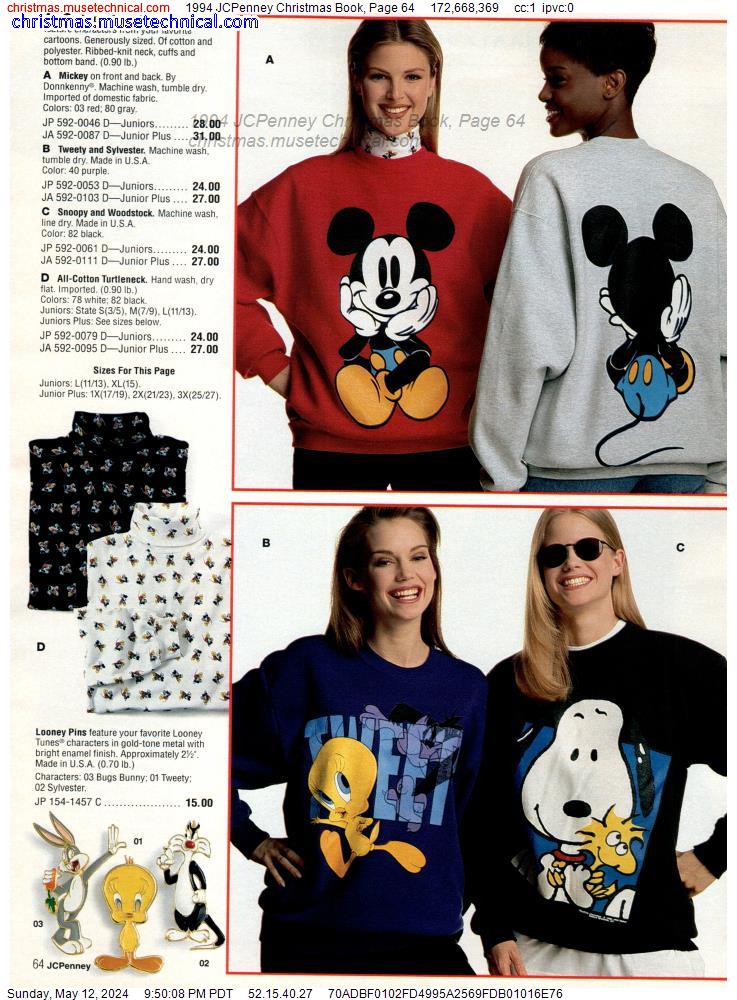 1994 JCPenney Christmas Book, Page 64