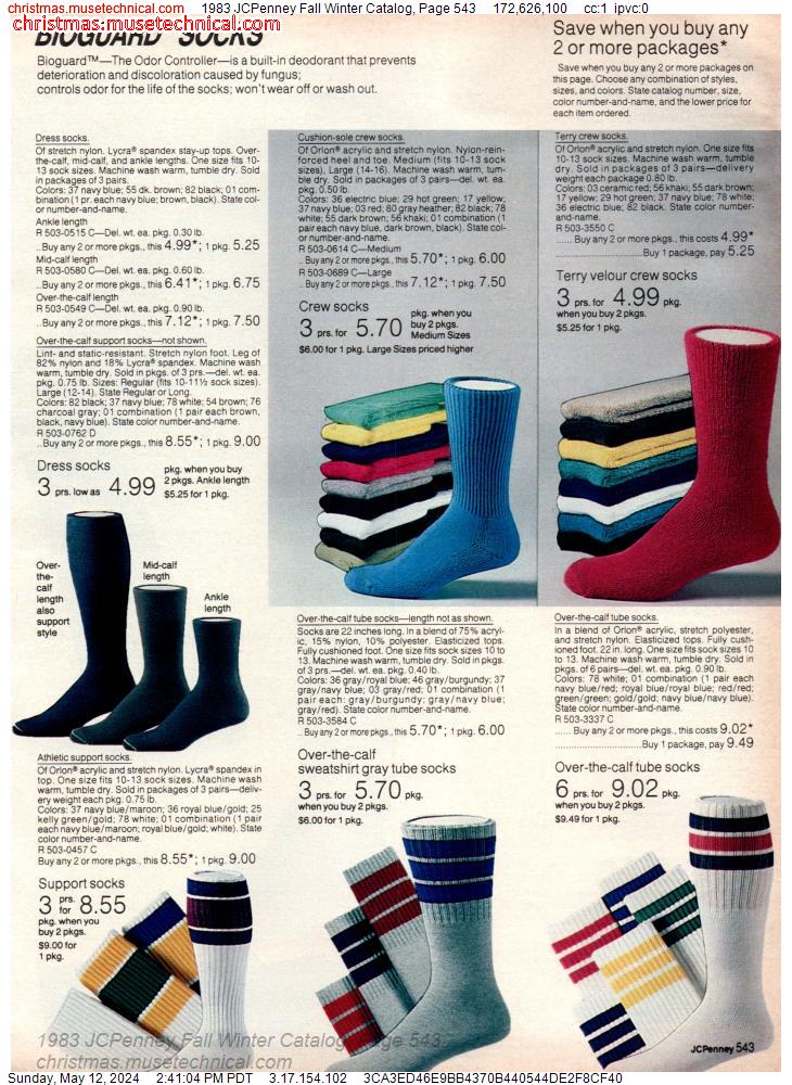 1983 JCPenney Fall Winter Catalog, Page 543