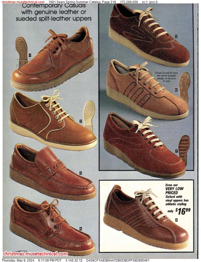 1981 Sears Spring Summer Catalog, Page 318